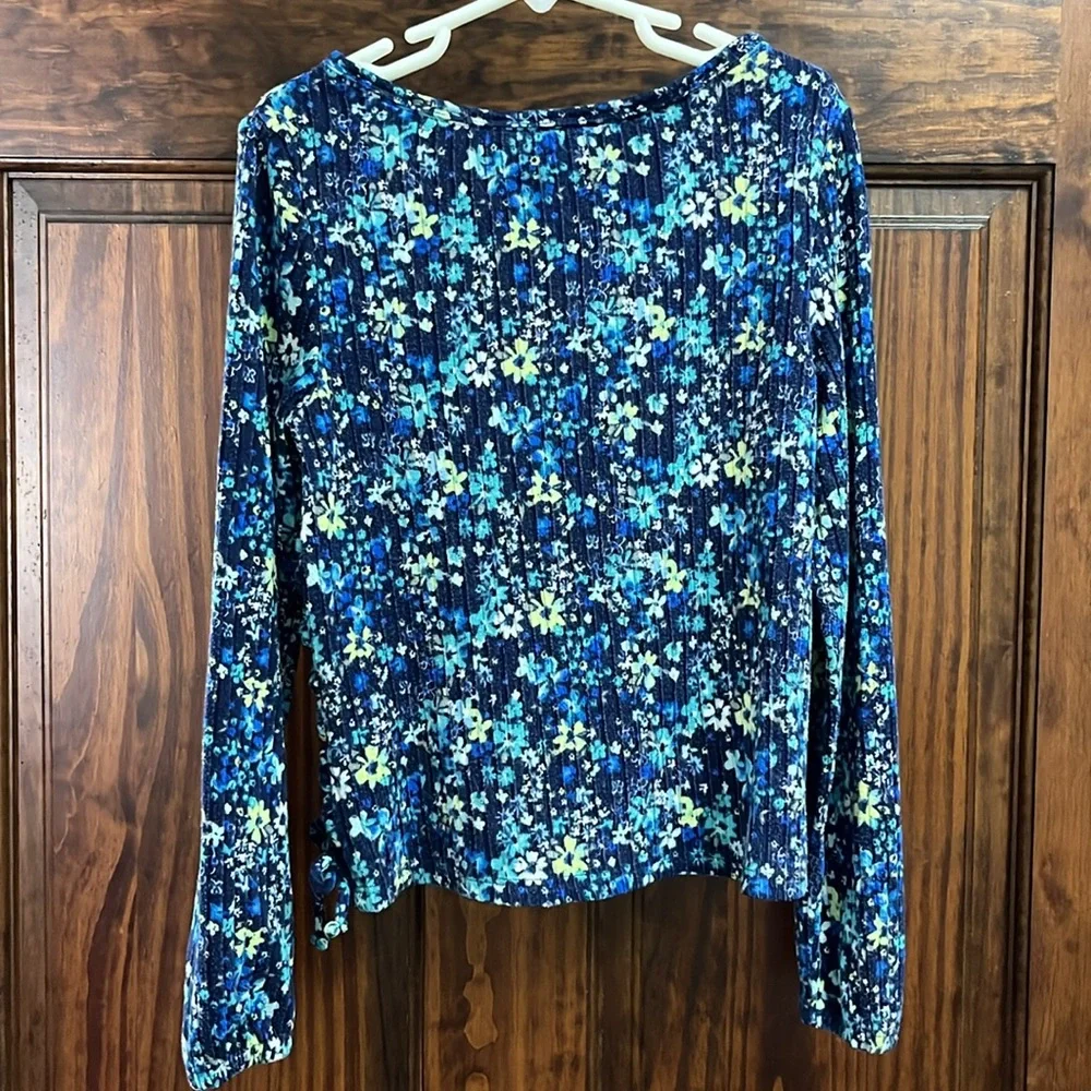 Justice girls floral top